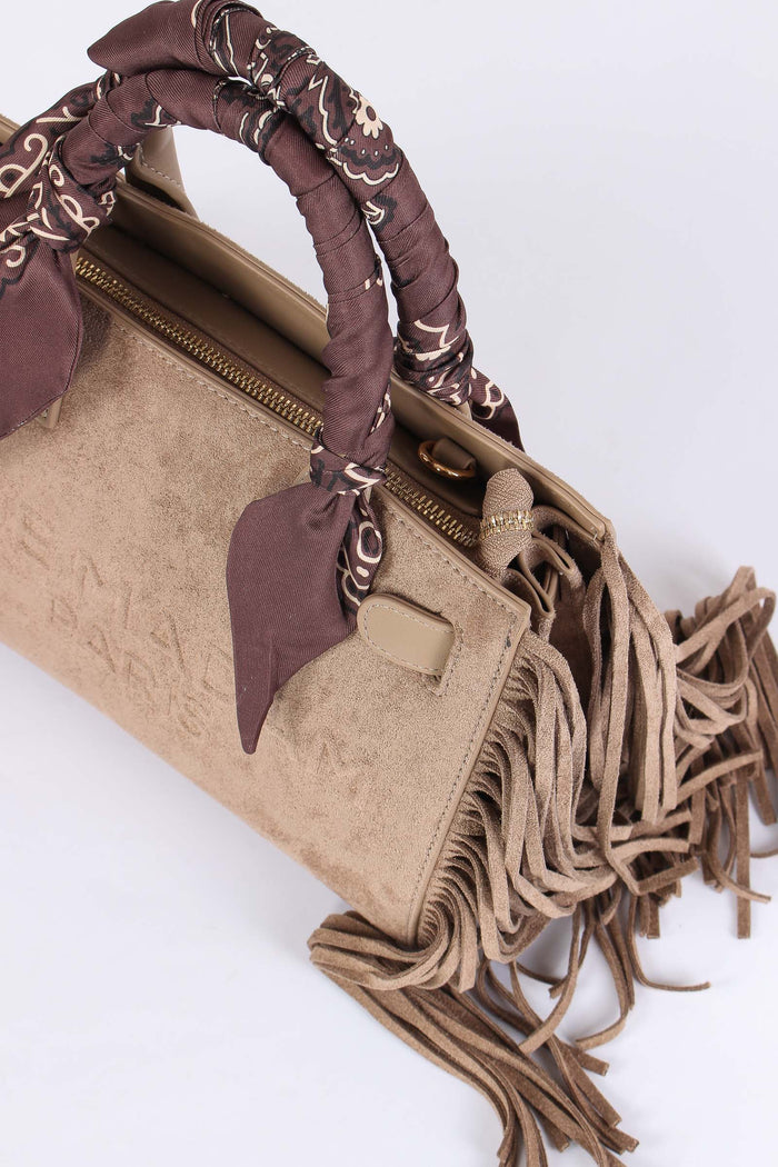 Mini Shopping Frange Grey-4