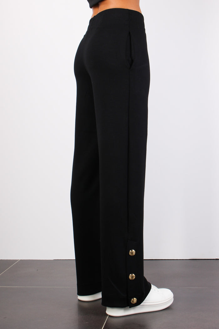 Pantalone Palazzo Modal Nero-6