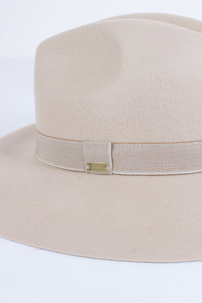 Cappello Feltro Beige-2