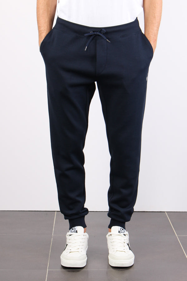 Pantalone Felpa Logo Navy-2