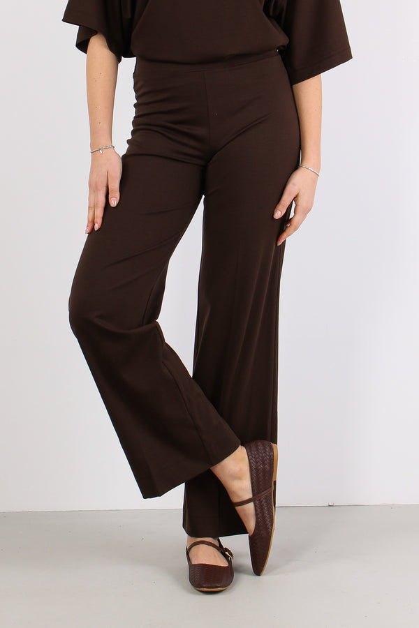 Pantalone Fluido Slim Moro-2