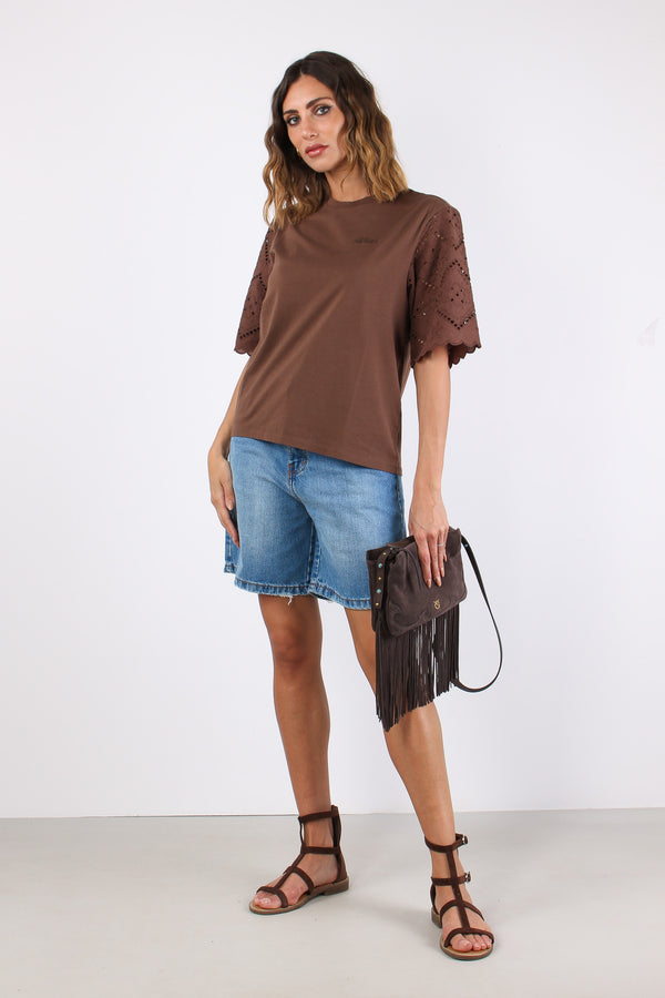 T-shirt Maniche Sangallo Moro