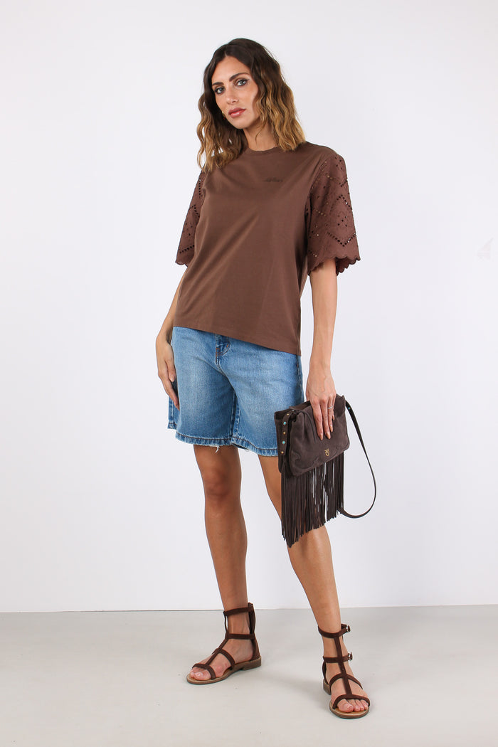 T-shirt Maniche Sangallo Moro