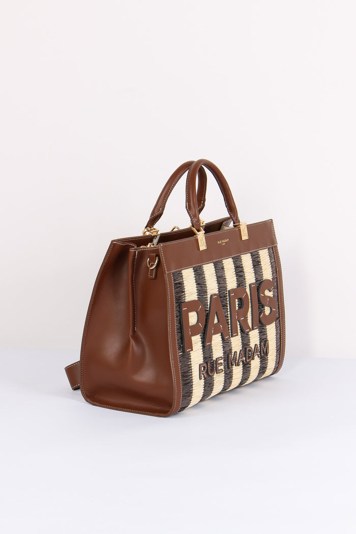 Shopping Bimateriale Mix Brown-6