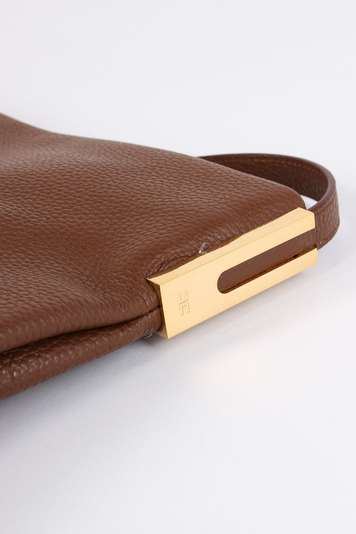 Borsa Pelle Piegata Coffee-5