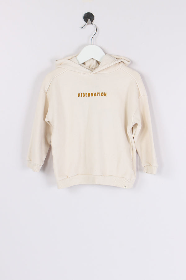 Felpa Cappuccio Ivory