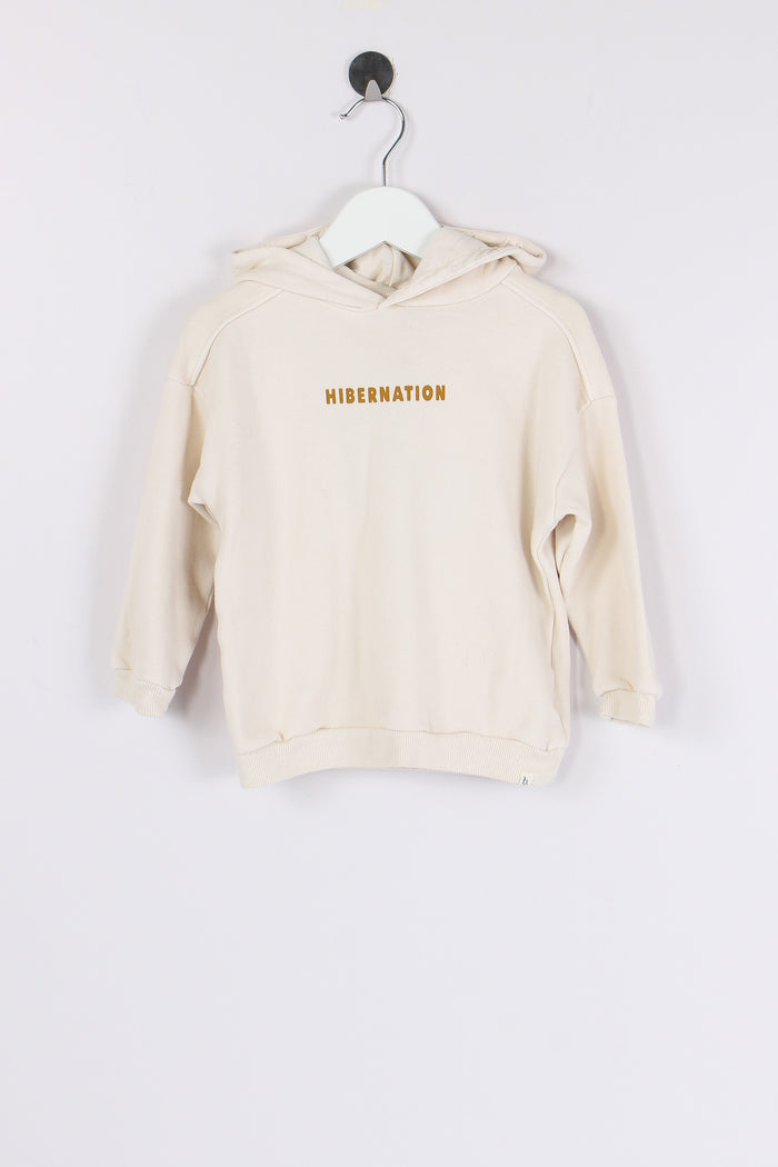 Felpa Cappuccio Ivory