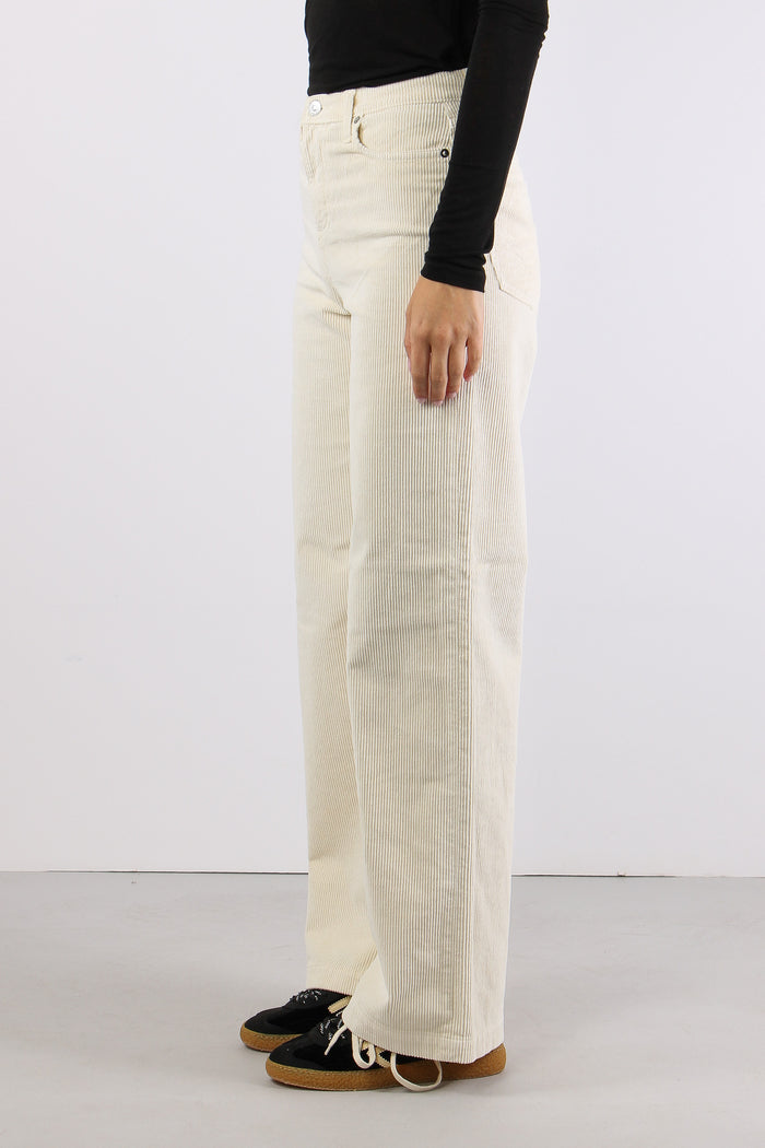 Pantalone Velluto Millerighe Butter-3