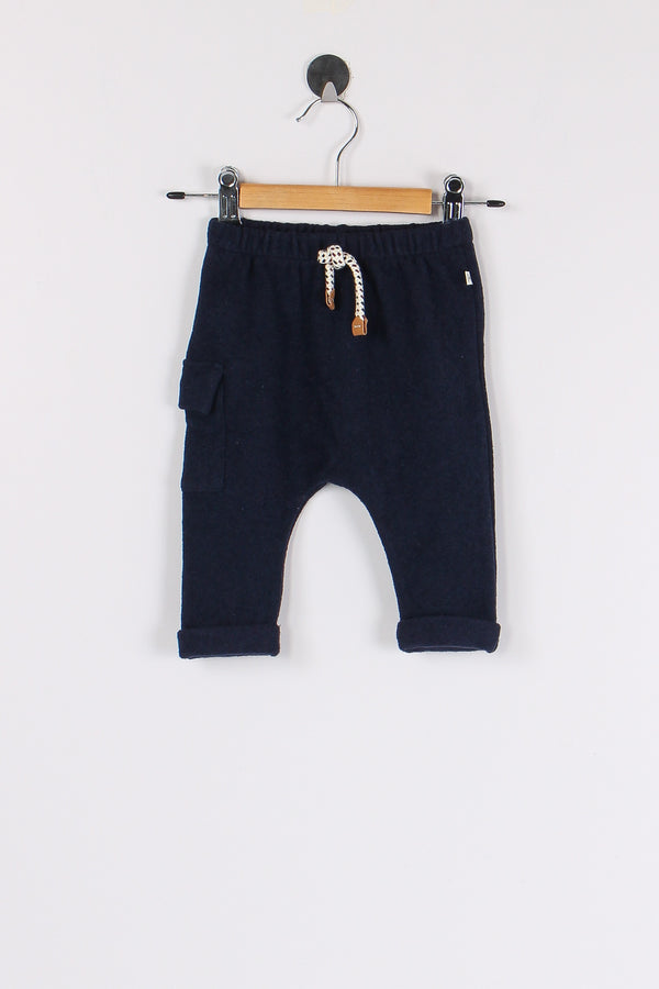 Pantalone Caldo Cotone Dark Blue