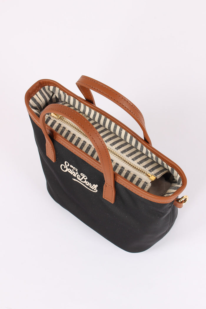 City Bag Mini Nylon Nero-5