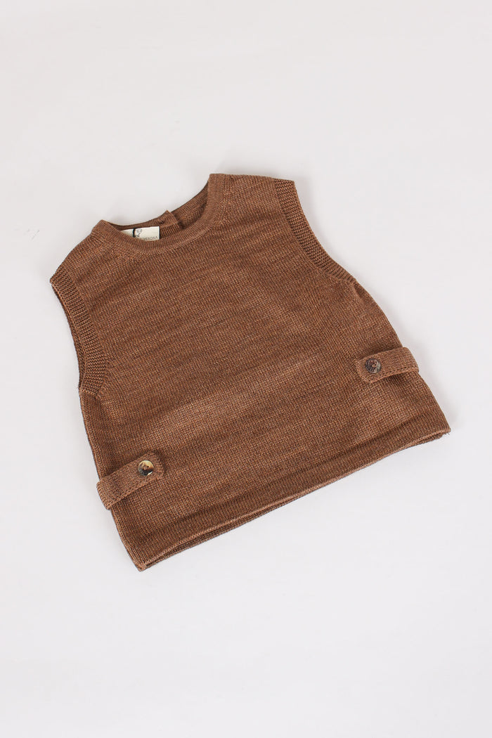 Gilet Lana Merinos Caffe-4