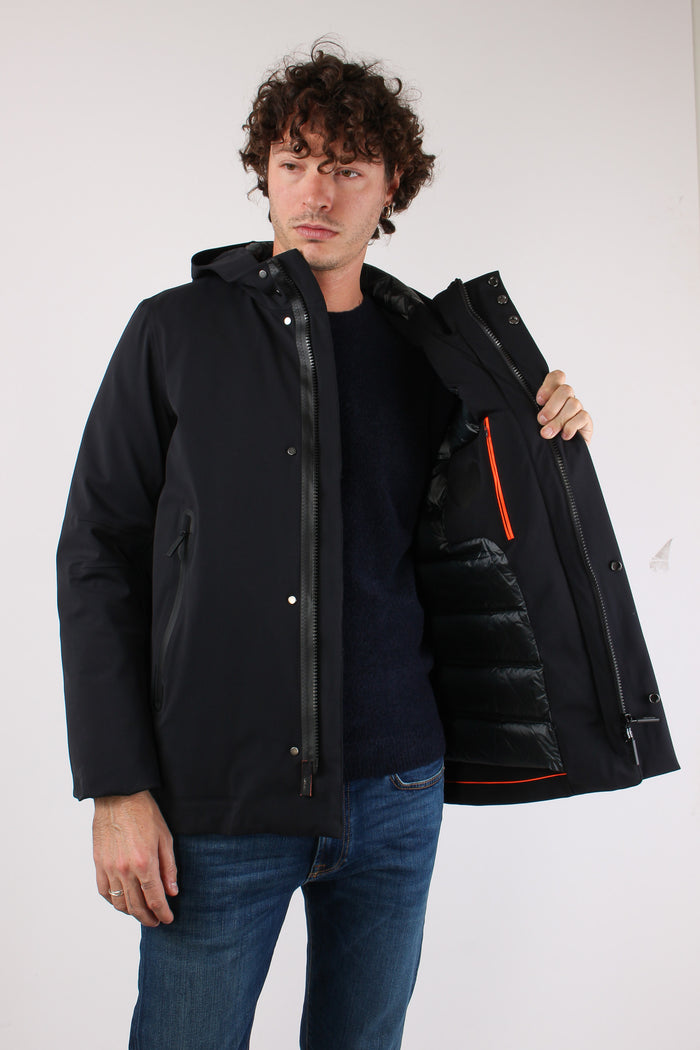 Giubbotto Tecnico Imbottito Black-6
