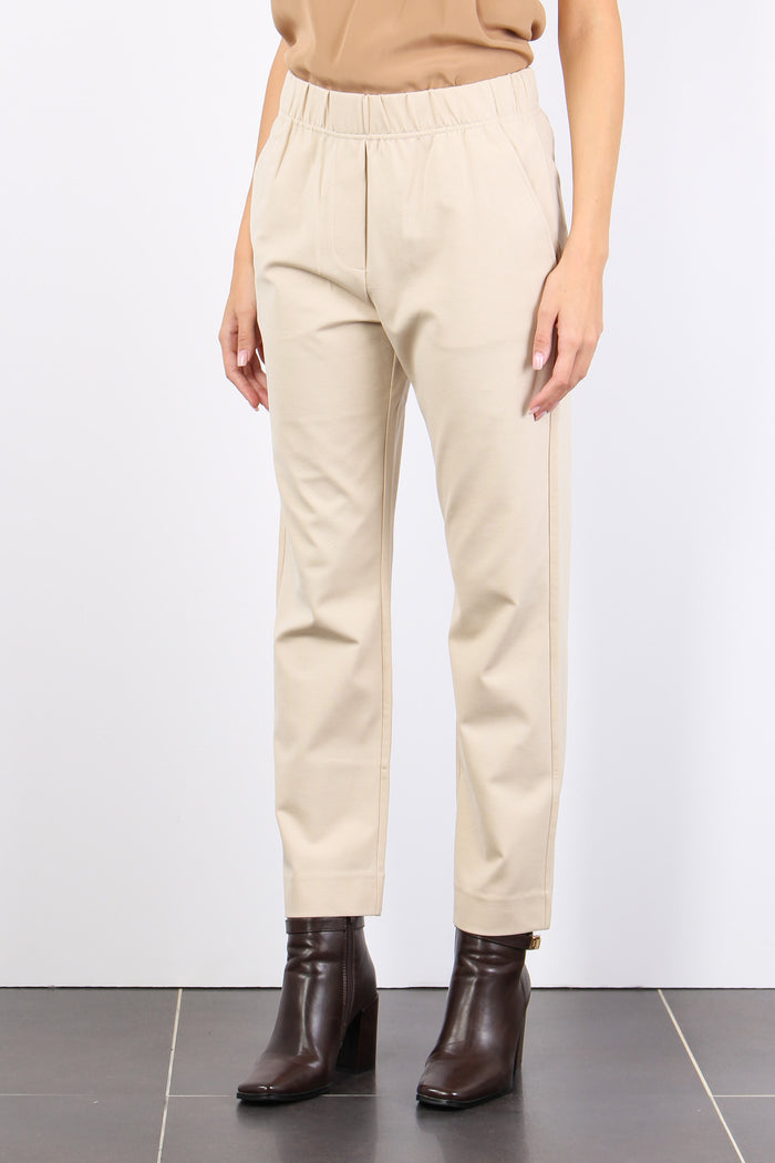 Elfo Pantalone Jersey Elasti Ecru-6