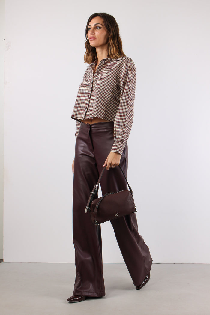 Camicia Micro Quadro Borux/moro-3