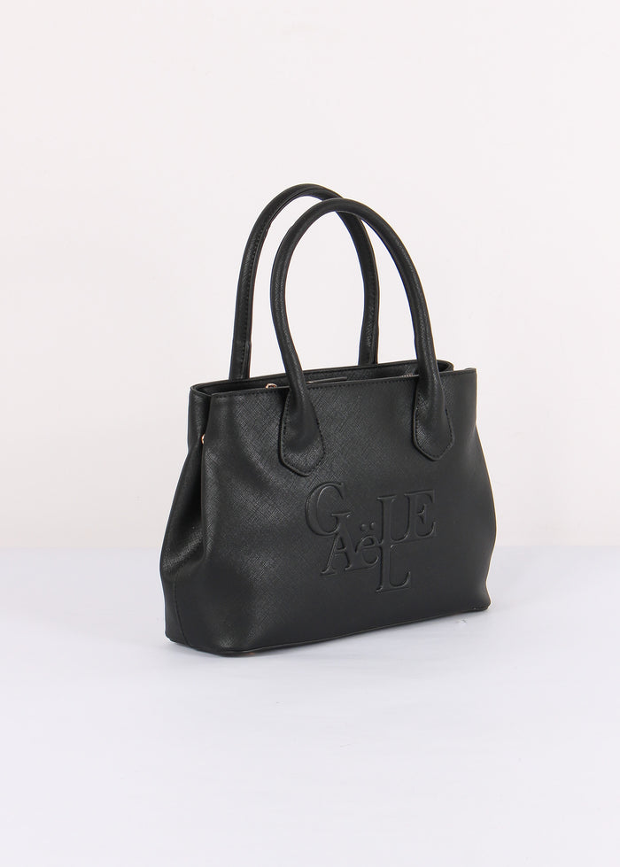 Shopping Saffiano Maxi Logo Nero-6