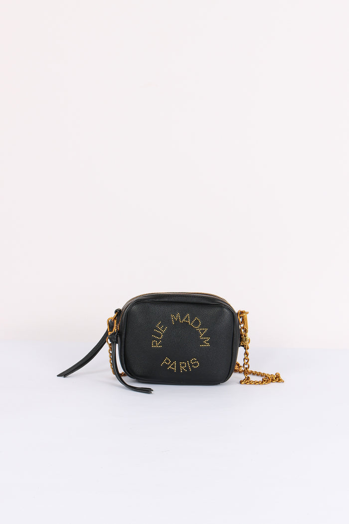 Camera Bag Logo Borchie Black