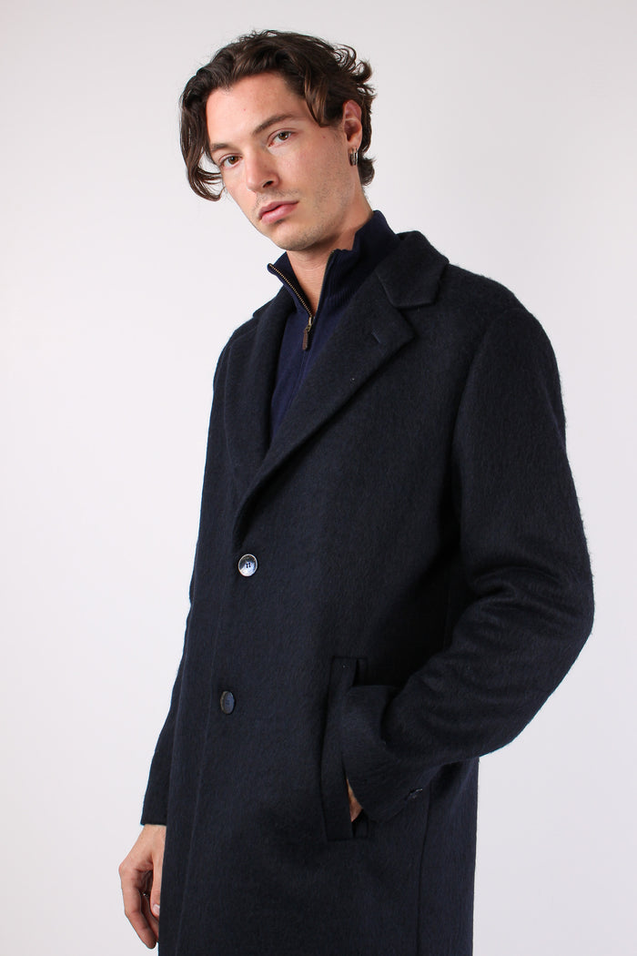 Bomber Cappotto Blu-3