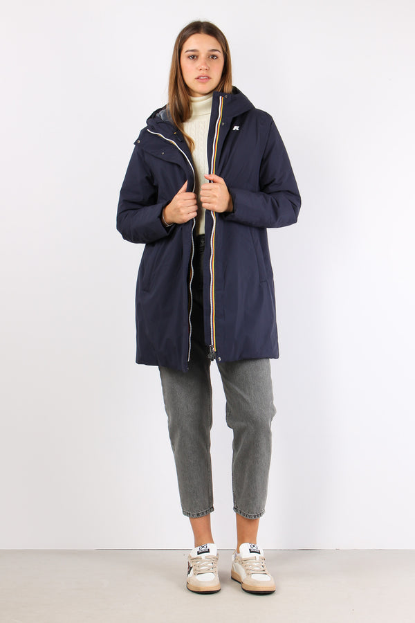 Giubbotto Lungo Marmotta Blue