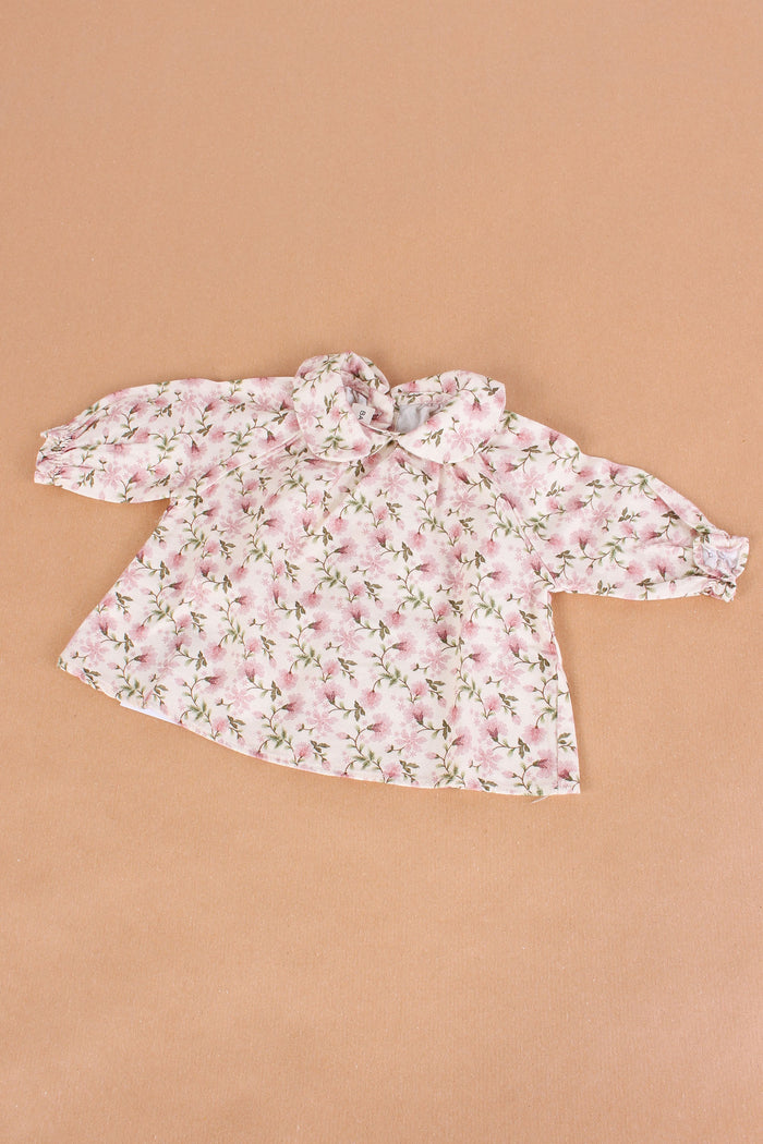 Camicia Fantasia Fiori Rose-4