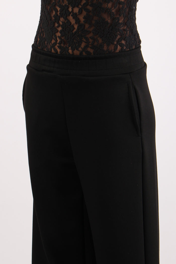 Pantalone Palazzo Modal Nero-7