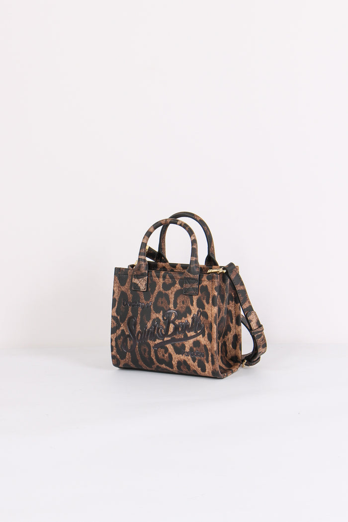 Mini Borsa Mano Animalier Leopard-6