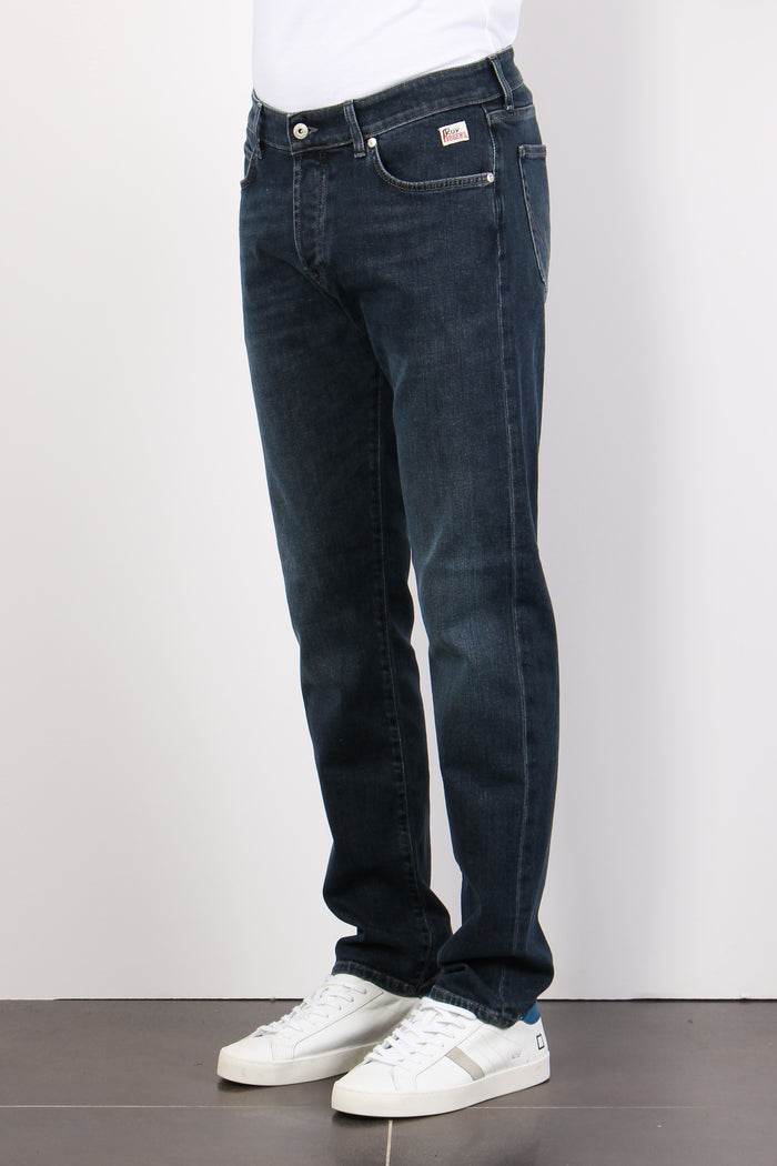 Denim Slim Fit Blue/black-7