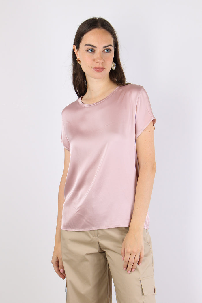 T-shirt Viscosa Stretch Cipria-5