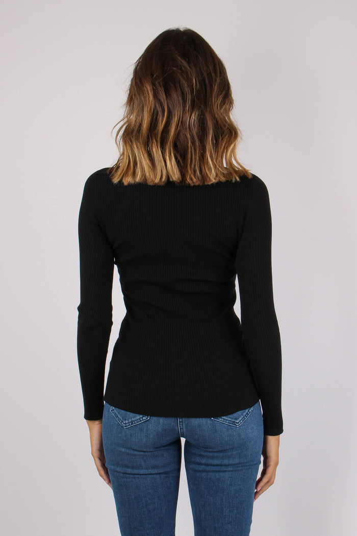 Maglia Serafino Costina Nero-6