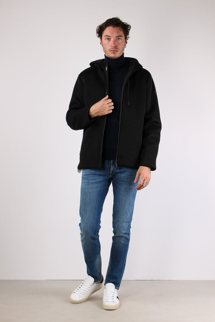 Giubbotto Corto Tricotech Black-2