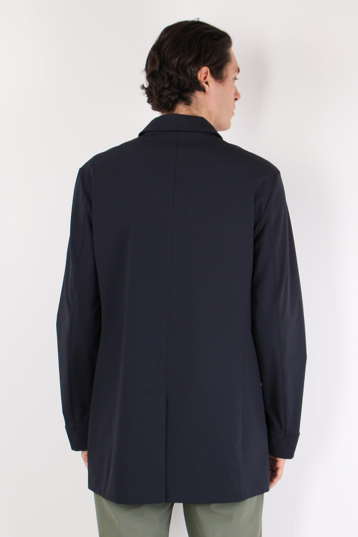 Soprabito Tessuto Tessuto Navy-4