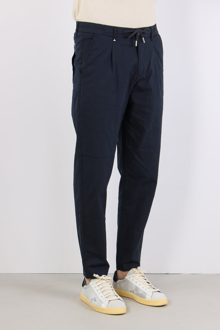 Pantalaccio Misto Lino Blu-7