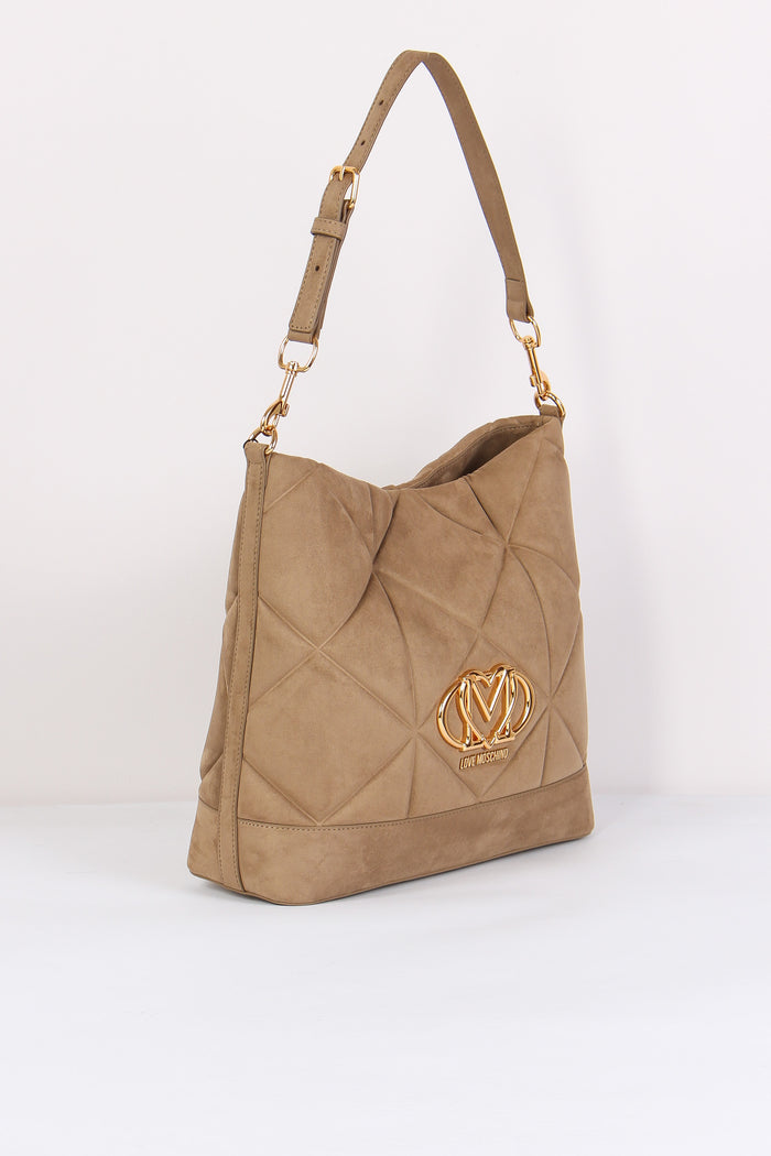 Sacca Ecocamoscio Trapunta Sabbia-6