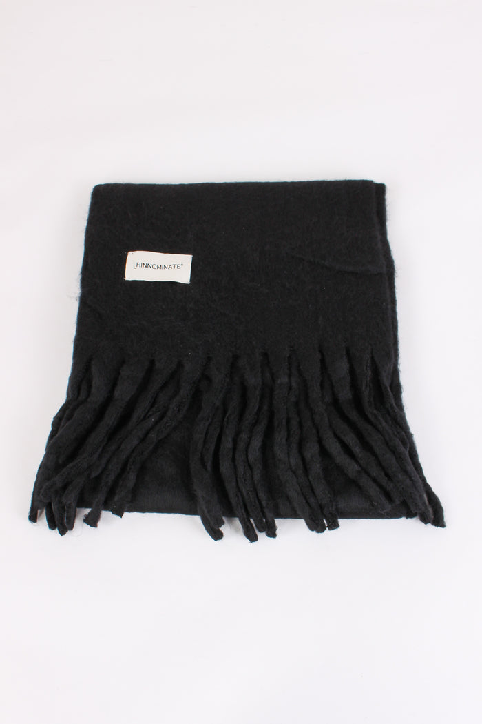 Sciarpa Frange Nero