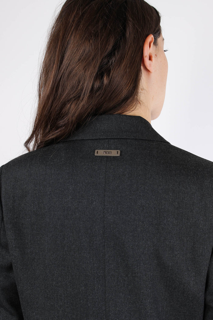 Giacca 1 Bottone Antracite-8