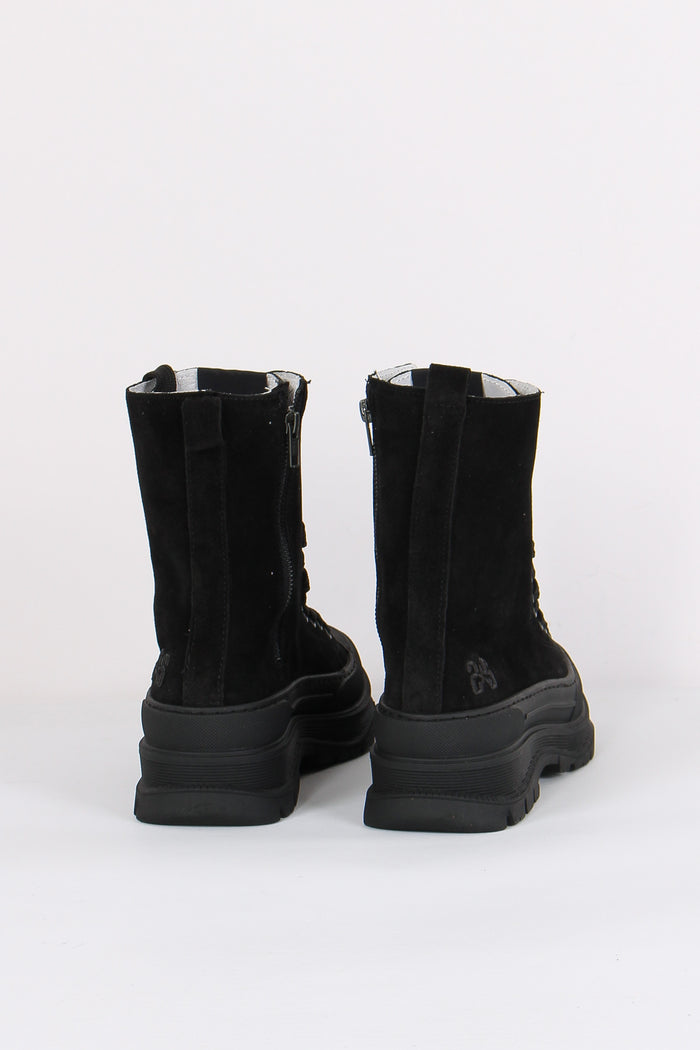 Stivale Tip Star High Block Nero-4