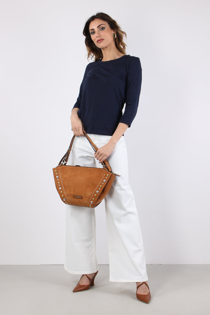 Wkdmultia T-shirt Ml Cotone Blu-5