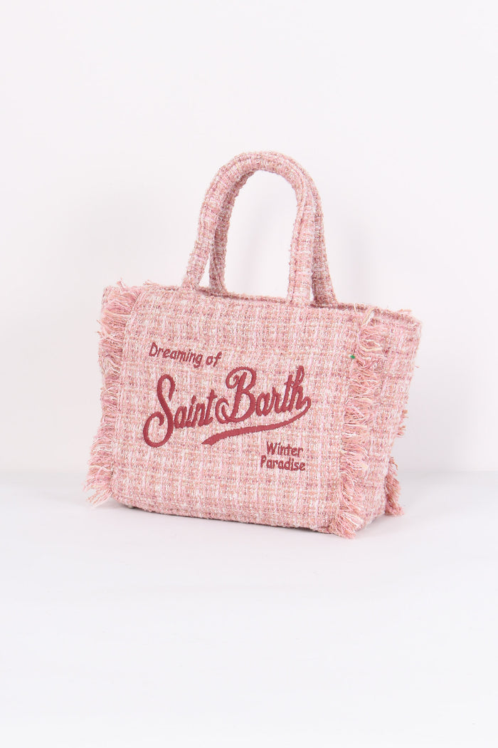 Shopping Logo Tweed Pink-4