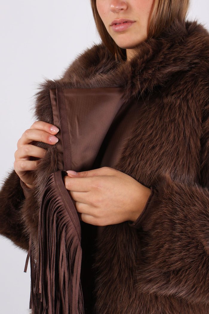 Ecopelliccia Brown-8