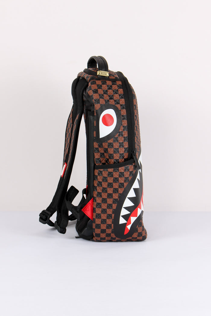 Backpack Sharks Pyramid Marrone-6