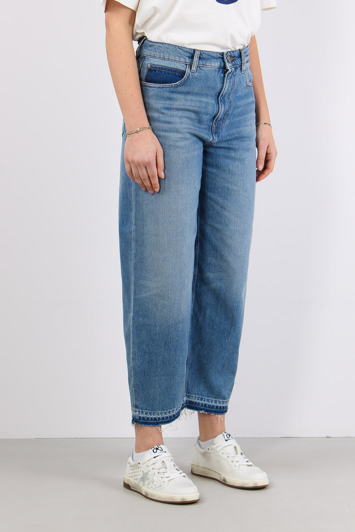 Estelle Jeans Morbido Vintage Blu Denim-6