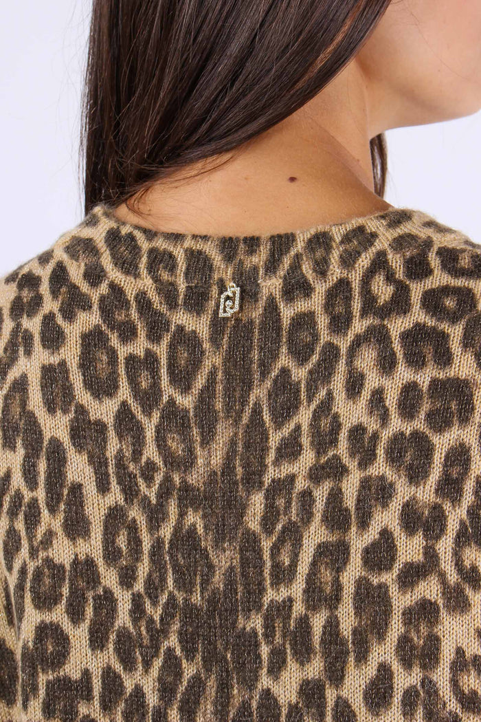 Girocollo Mohair Macula Animalier-7