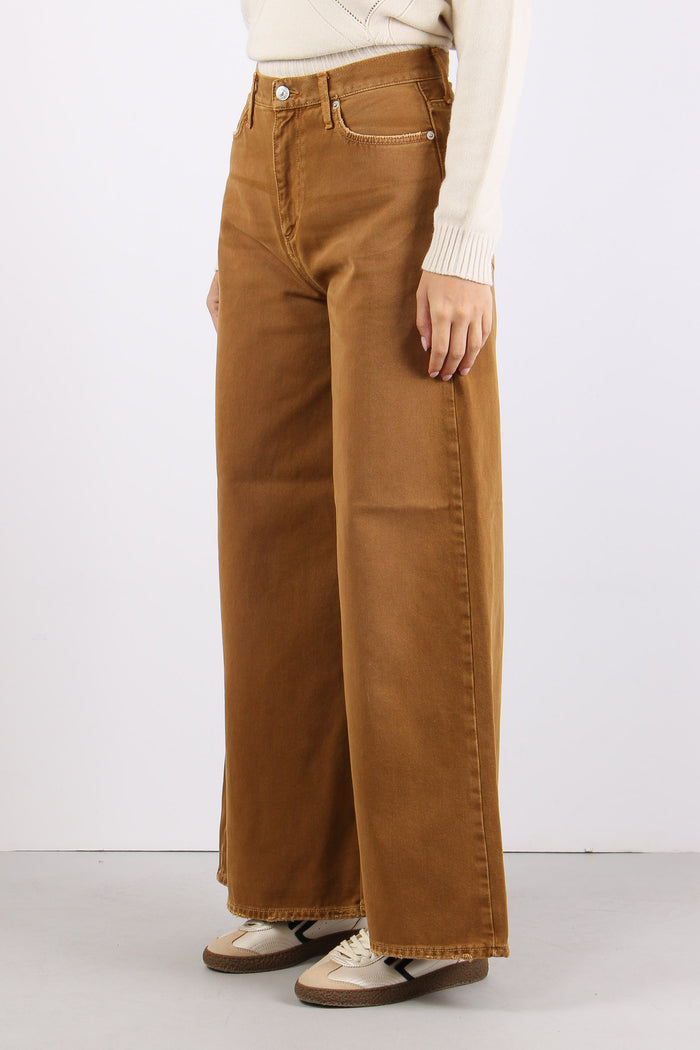 Denim Wide Leg Denim Medio-4