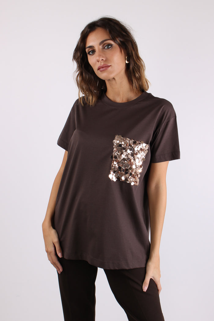 T-shirt Taschino Paillettes Moro-2