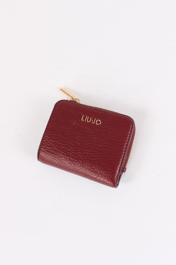 Portafoglio Piccolo Clip Red Wine-6