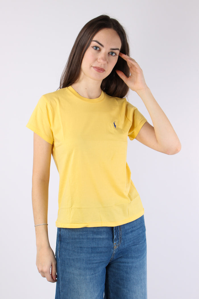 T-shirt Manica Corta Basica Yellow-3