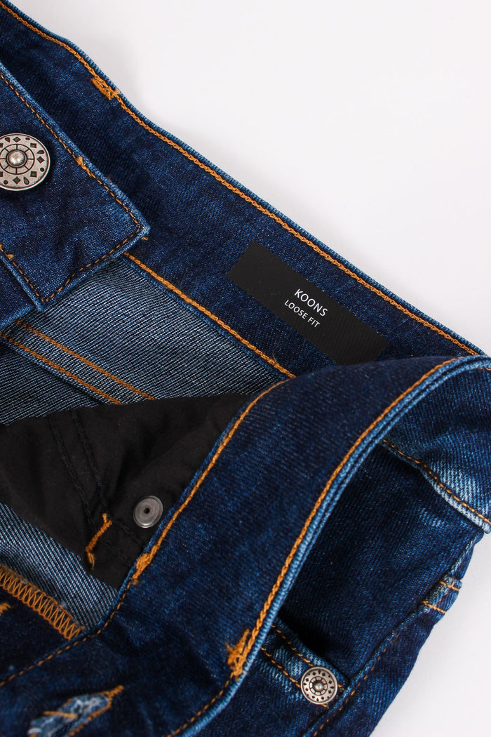 Koons Denim Bottoni Diversi Denim Medio-10