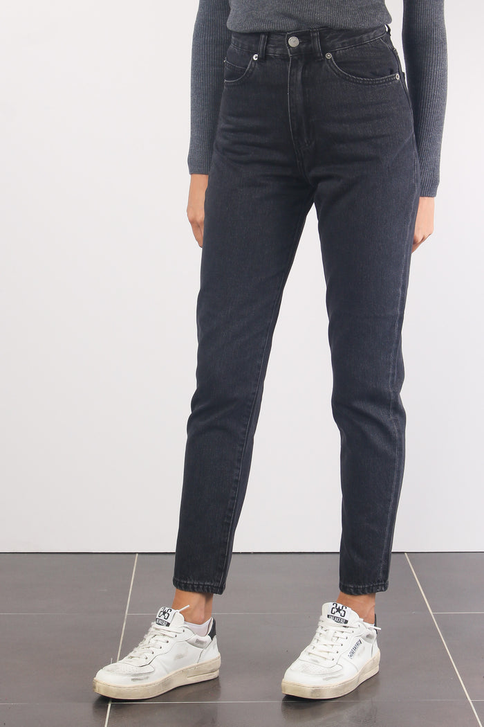 Denim Momfit Nora Retro Black-5