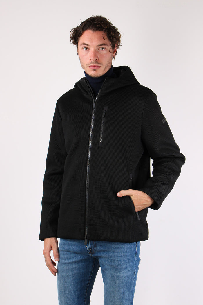 Giubbotto Corto Tricotech Black