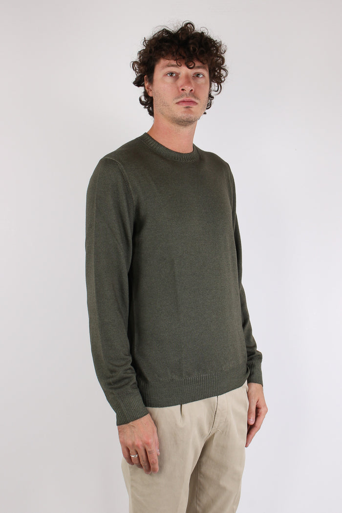 Maglia Girocollo Delavee Militare-7