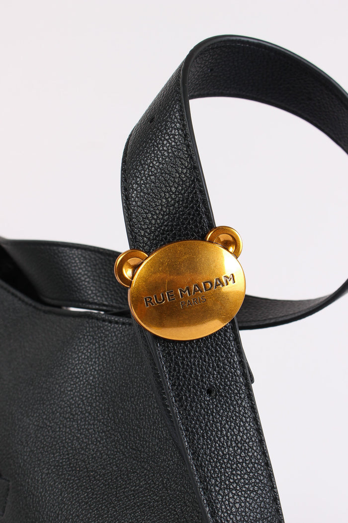 Shopping Verticale Logo Borchie Black-7